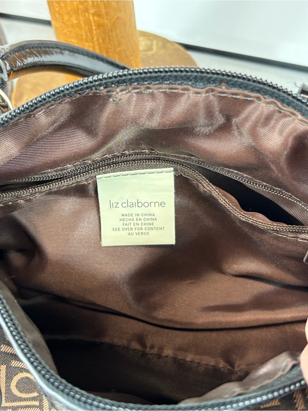 2/$15 Monogram Print Small Handbags Designer Style …Preloved ♥️ $4.99shipping - Picture 9 of 13